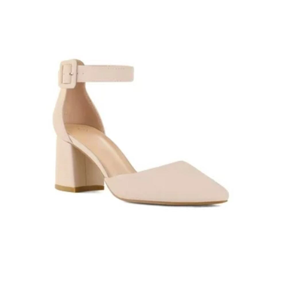 Sole Diva Womens Slingback Heels Size 11 Beige